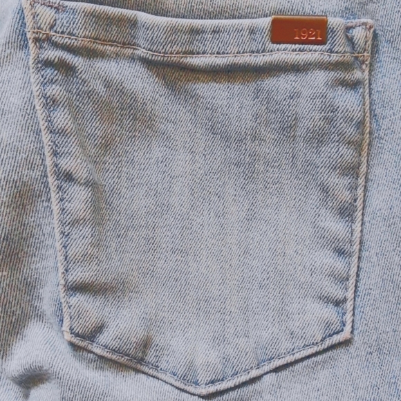 USA 1921 Faye Light Fade Blue Skinny Jeans Size 25 - Picture 2 of 7